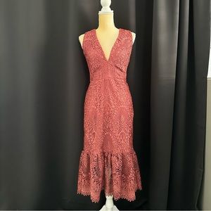 Nicole Miller New dress. SZ 2 Rose pink.